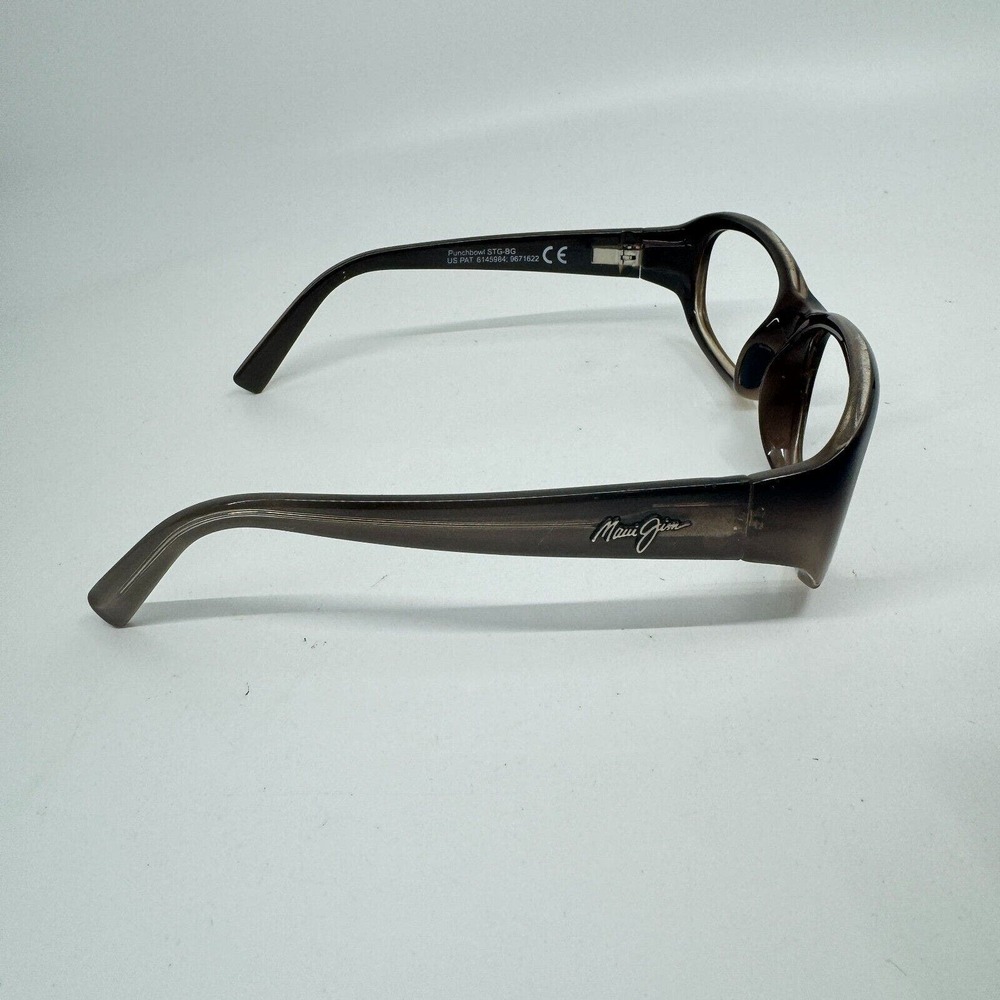 Maui Jim Punchbowl Sunglasses MJ‎ 219-01 Chocolate Fade Frames 54-17-135 H11247 - Picture 4 of 8